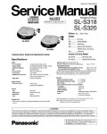Сервисная инструкция Panasonic SL-S318, SL-S320