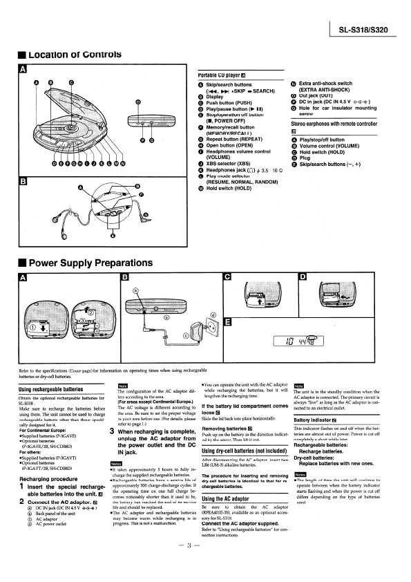 Сервисная инструкция Panasonic SL-S318, SL-S320