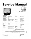 Сервисная инструкция Panasonic TC-14B3R, TX-14B3T, Z-375-Chassis