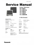 Сервисная инструкция Panasonic TC-14B4R, TX-14B4T