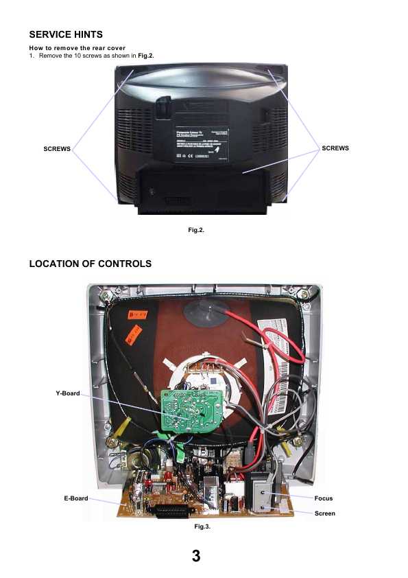 Сервисная инструкция Panasonic TC-14B4R, TX-14B4T