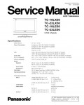 Сервисная инструкция Panasonic TC-19LE50, TC-23LE50
