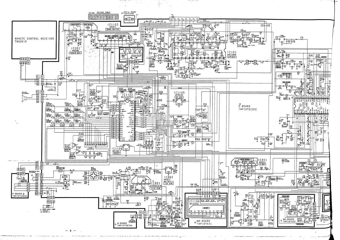 Сервисная инструкция Panasonic TC-2091MR, M15L-Chassis
