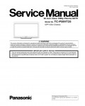 Сервисная инструкция Panasonic TC-P58VT25