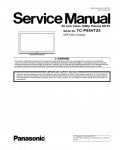 Сервисная инструкция Panasonic TC-P65VT25
