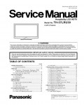 Сервисная инструкция Panasonic TH-37LRU30, LA25