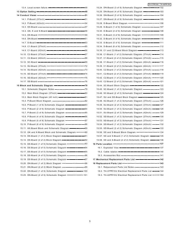 Сервисная инструкция Panasonic TH-37PR10U, TH-42PR10U GPH10D chassis