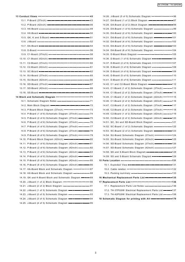 Сервисная инструкция Panasonic TH-42PG9W GP9D