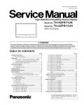 Сервисная инструкция Panasonic TH-42PR11UH, TH-42PR11UK