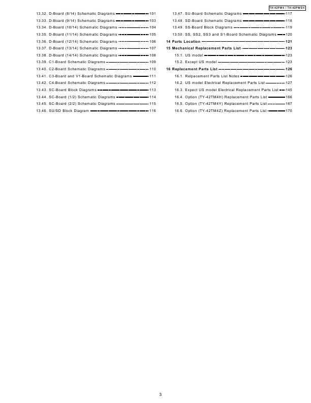 Сервисная инструкция Panasonic TH-42PW4