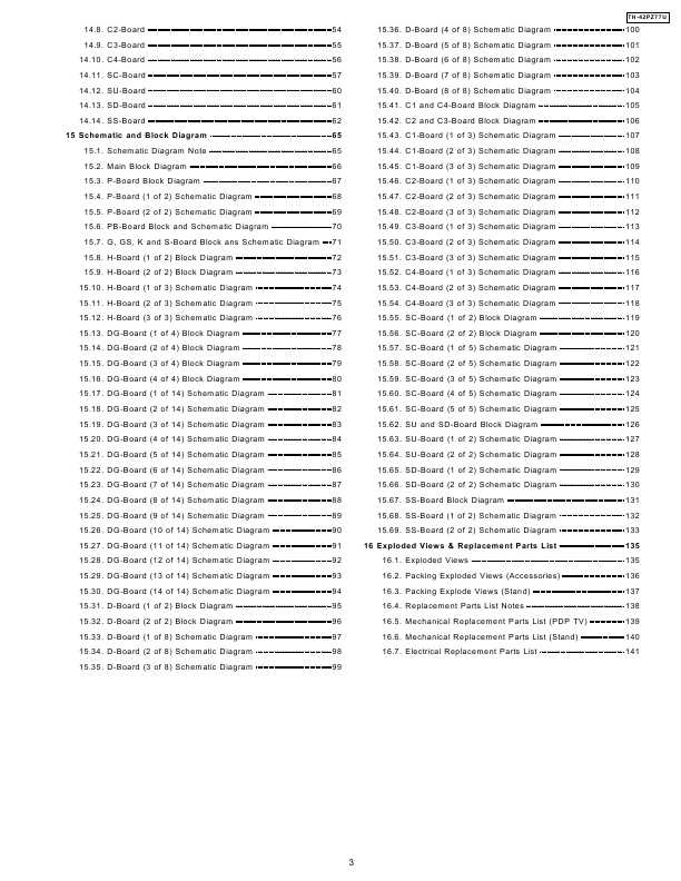 Сервисная инструкция Panasonic TH-42PZ77U
