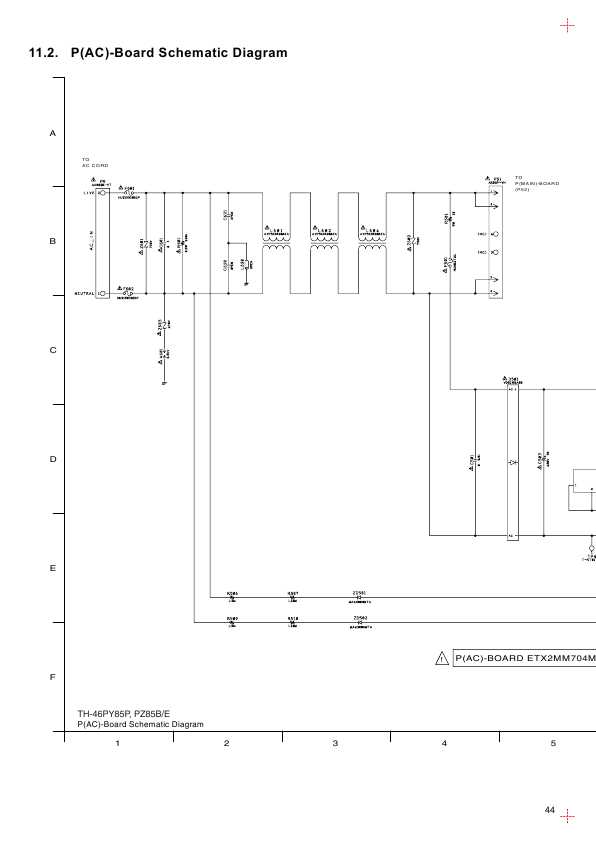 Сервисная инструкция Panasonic TH-46PY85X SCH