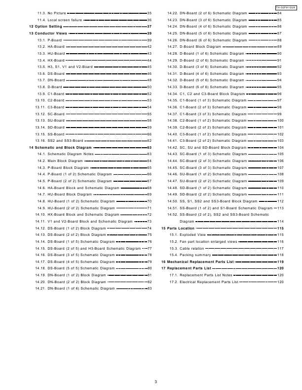 Сервисная инструкция Panasonic TH-50PH10UK, GPH10D