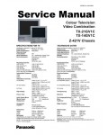 Сервисная инструкция Panasonic TX-14GV1C, 21GV1C