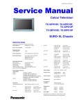 Сервисная инструкция Panasonic TX-28PX10D, TX-32PX10D, EURO-9L chassis