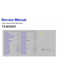 Сервисная инструкция Panasonic TX-W32D2F