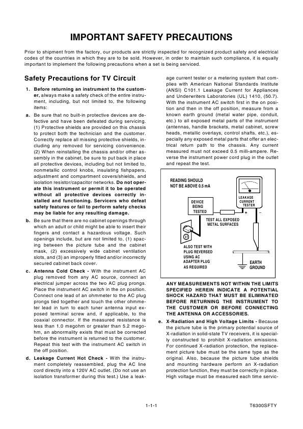 Сервисная инструкция Philips 14PV360, 14PV365