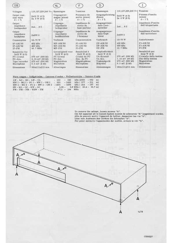 Сервисная инструкция Philips 22RH702
