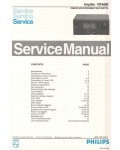 Сервисная инструкция Philips 70FA080
