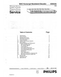 Сервисная инструкция Philips BDE353