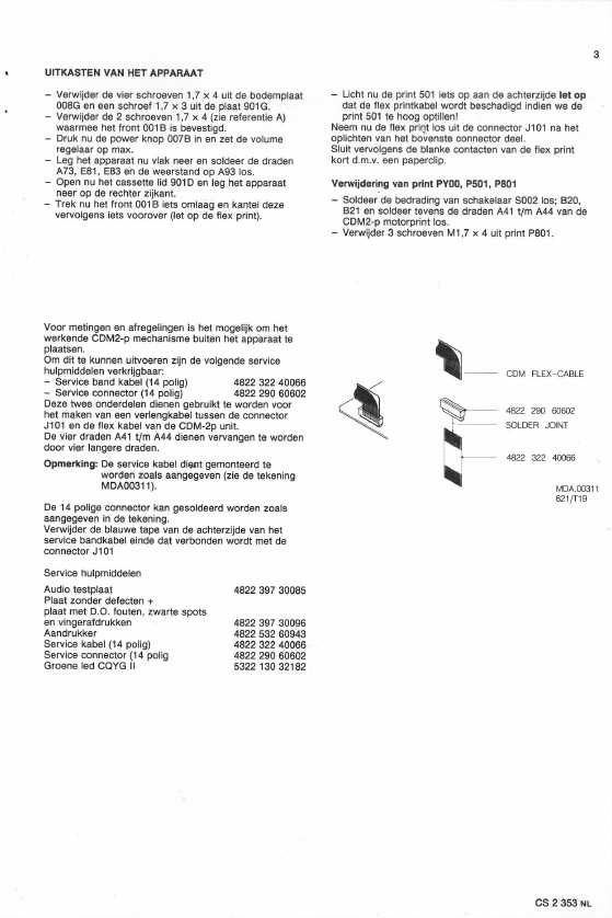 Сервисная инструкция Philips CD-10