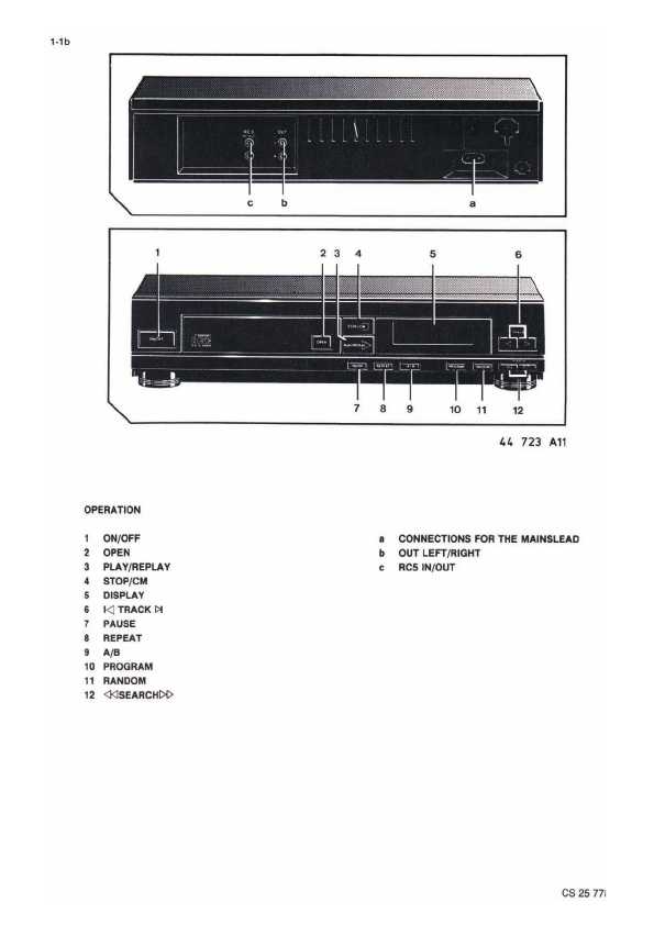 Сервисная инструкция Philips CD-210