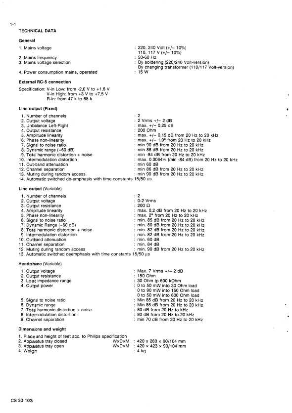 Сервисная инструкция Philips CD-634, CD-834
