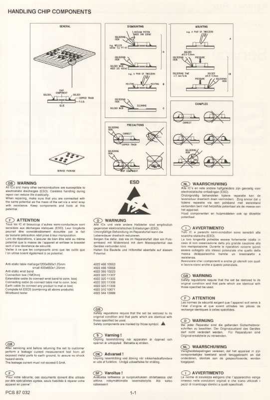 Сервисная инструкция Philips CD-6660