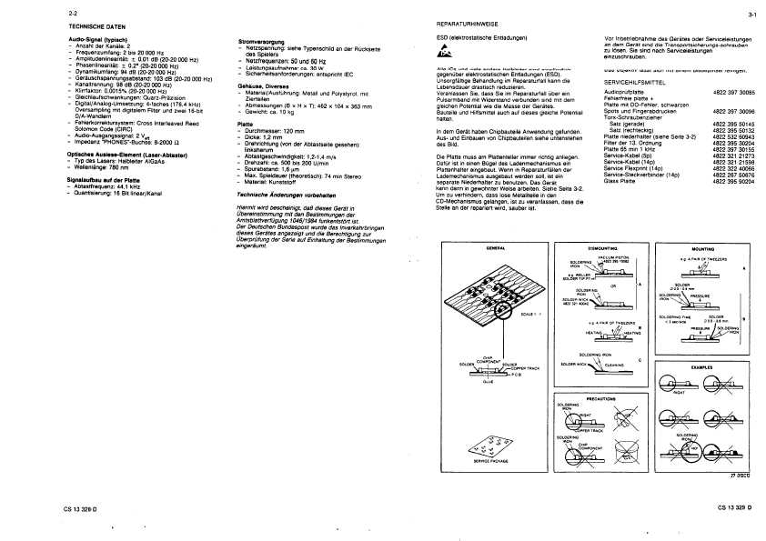 Сервисная инструкция Philips CD-880