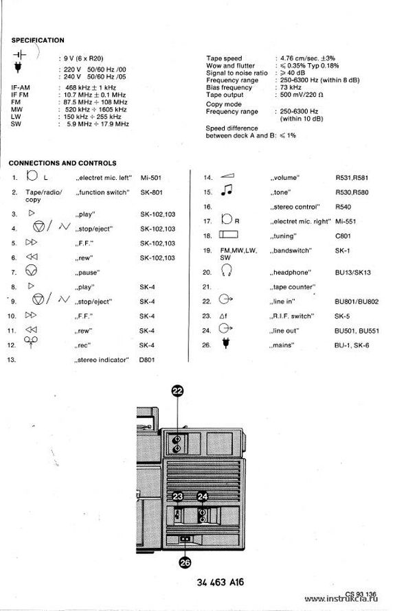 Сервисная инструкция PHILIPS D8334