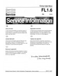 Сервисная инструкция Philips FL1.6 AA chassis
