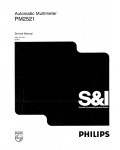 Сервисная инструкция Philips PM-2521