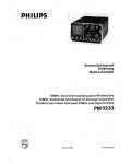 Сервисная инструкция Philips PM-3233