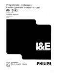 Сервисная инструкция Philips PM-5193