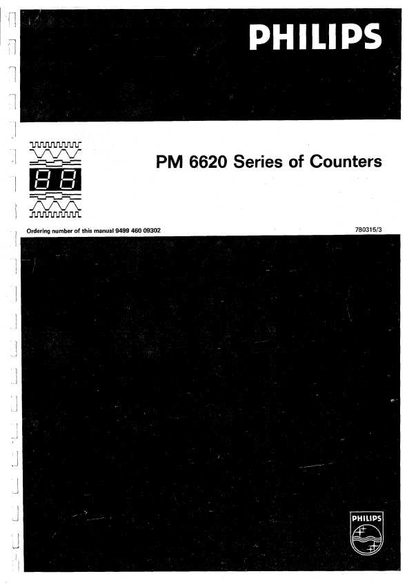 Сервисная инструкция Philips PM-6622, PM-6624, PM-6625