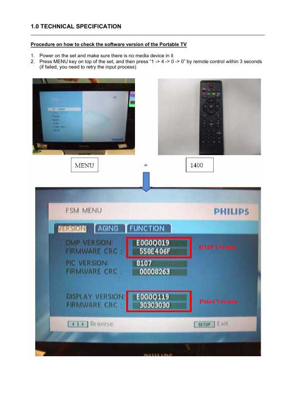 Сервисная инструкция Philips PVD1075, PVD1079
