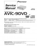 Сервисная инструкция Pioneer AVIC-9DVD