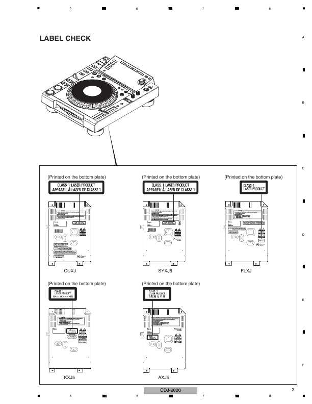 Сервисная инструкция Pioneer CDJ-2000