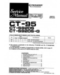 Сервисная инструкция Pioneer CT-95, CT-S920