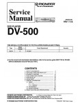 Сервисная инструкция Pioneer DV-500