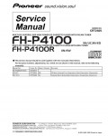 Сервисная инструкция Pioneer FH-P4100, FH-P4100R