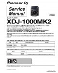 Сервисная инструкция PIONEER XDJ-1000MK2, RRV4660