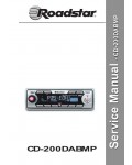 Сервисная инструкция Roadstar CD-200DABMP