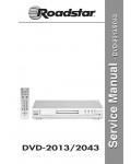 Сервисная инструкция Roadstar DVD-2013, DVP-2043
