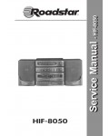 Сервисная инструкция Roadstar HIF-8050