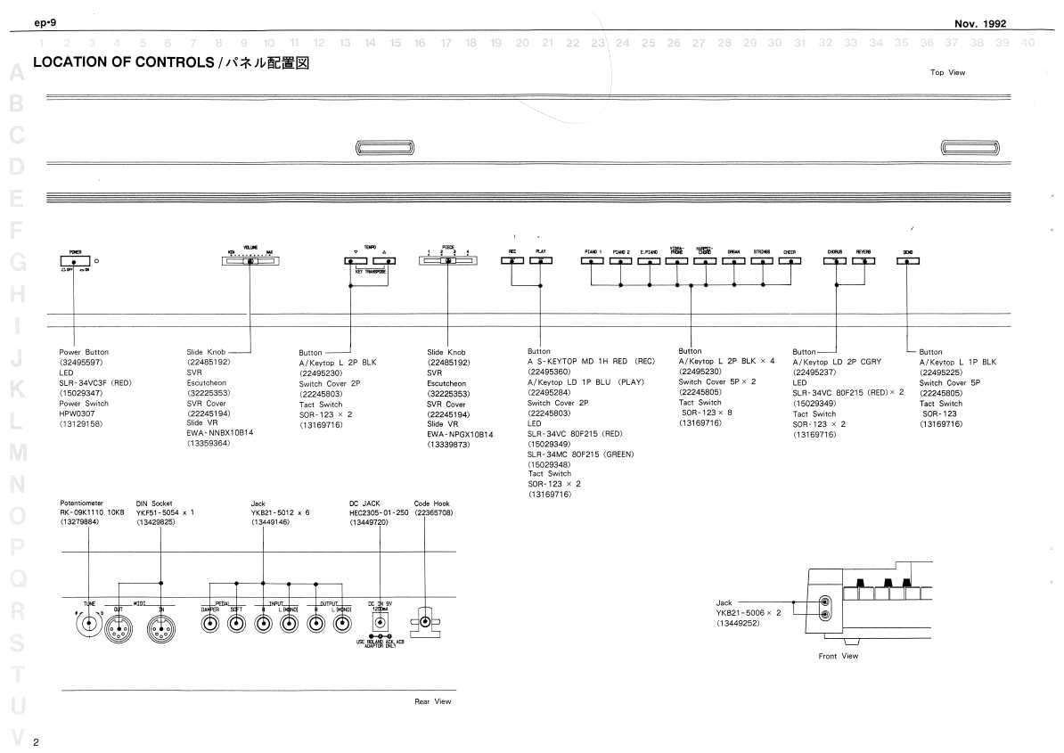 Сервисная инструкция Roland EP-9