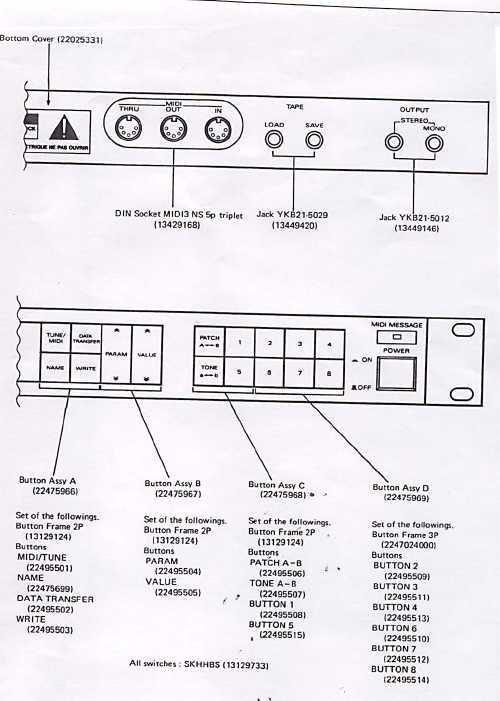 Сервисная инструкция Roland MKS-50