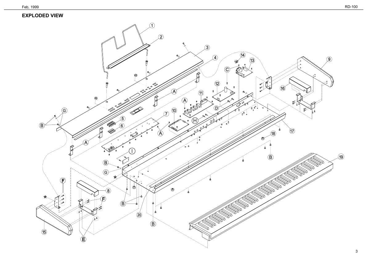 Сервисная инструкция Roland RD-100