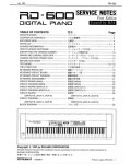 Сервисная инструкция Roland RD-600