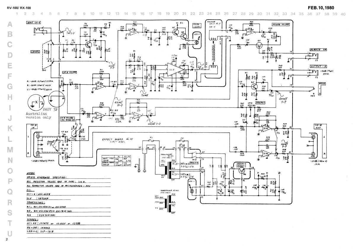 Сервисная инструкция Roland RV-100
